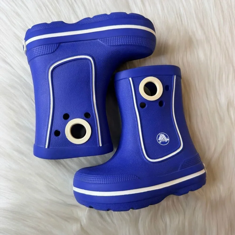 Crocs Kids' Crocband Jaunt Rain Boots Size C6/7